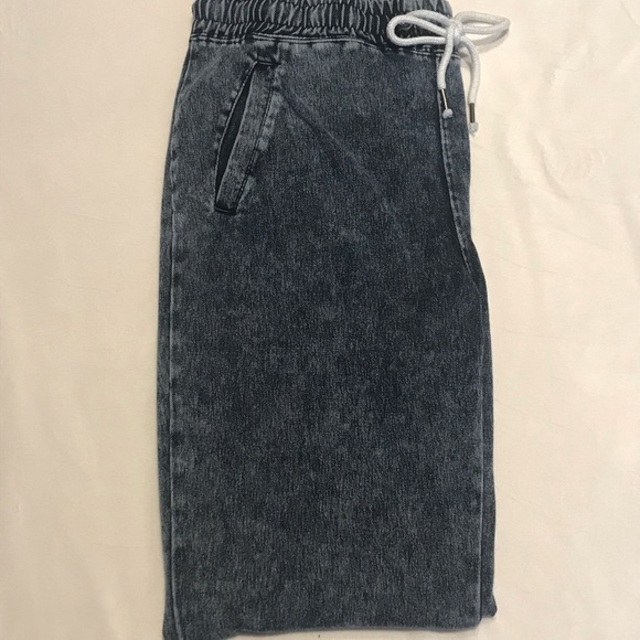 SOLD NWOT Denim Look Joggers ~ Ardene - Picture 6 of 8